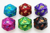 Mystery Loot: Critters of the Crypt Metal Dice Foam Brain Games