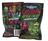 Mystery Loot: Critters of the Crypt Metal Dice Foam Brain Games