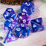 Crystal Dream RPG Dice Set Plastic Dice Foam Brain Games