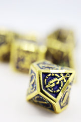 Crossed Swords: Deep Sea Sword - Metal RPG Dice Set Metal Dice Foam Brain Games