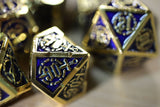 Crossed Swords: Deep Sea Sword - Metal RPG Dice Set Metal Dice Foam Brain Games