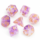 Evening Fog RPG Dice Set Plastic Dice Foam Brain Games
