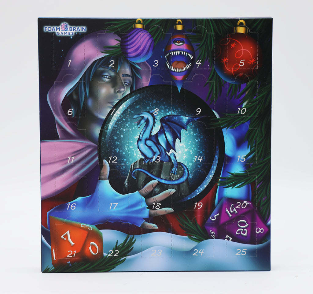 Dice Advent Calendar 2023 Special Collection Foam Brain Games