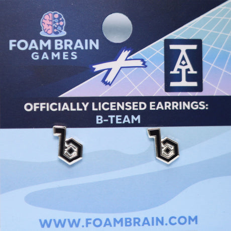 Acquisitions Inc Stud Earrings: B-Team Jewelry Foam Brain Games