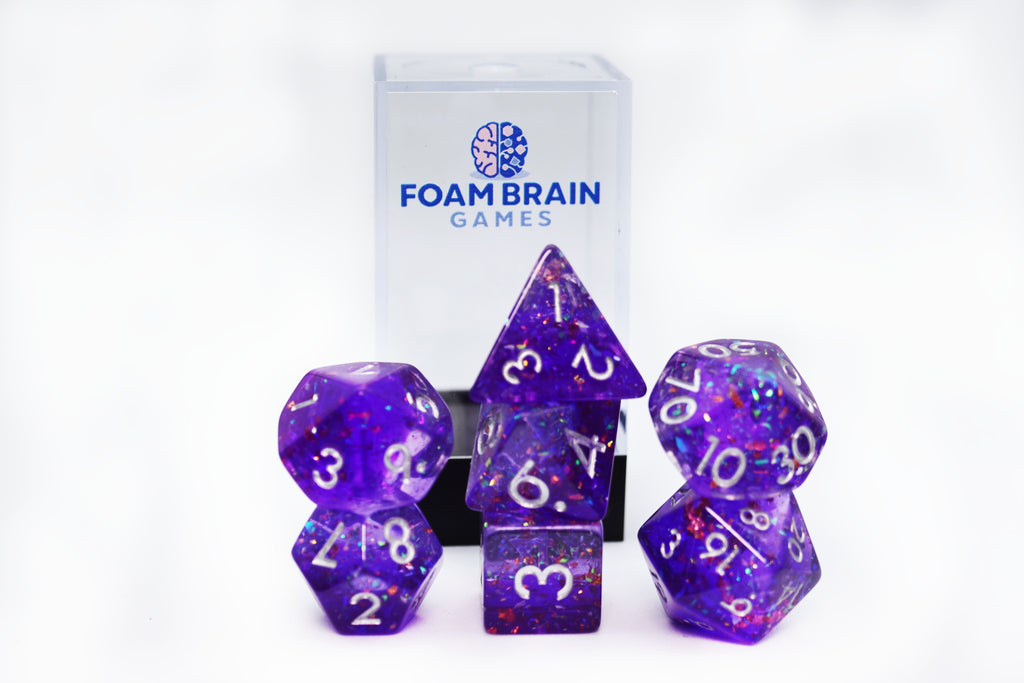 It's A Parade! RPG Dice Set Plastic Dice Foam Brain Games