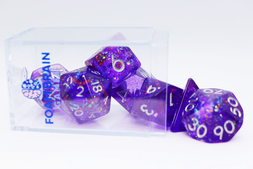 It's A Parade! RPG Dice Set Plastic Dice Foam Brain Games