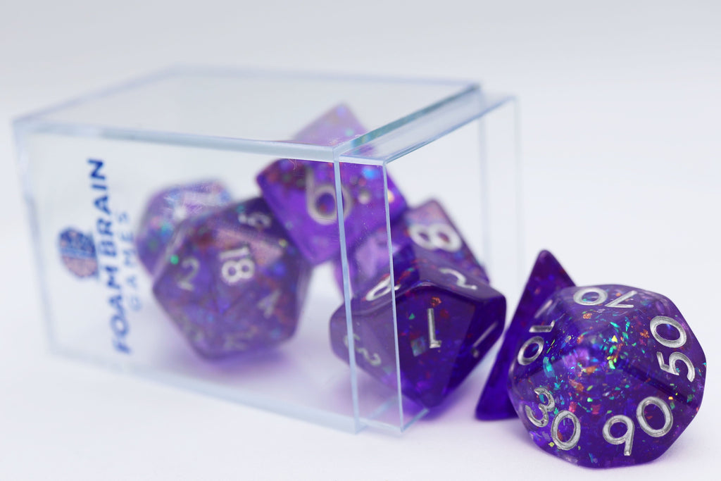 It's A Parade! RPG Dice Set Plastic Dice Foam Brain Games