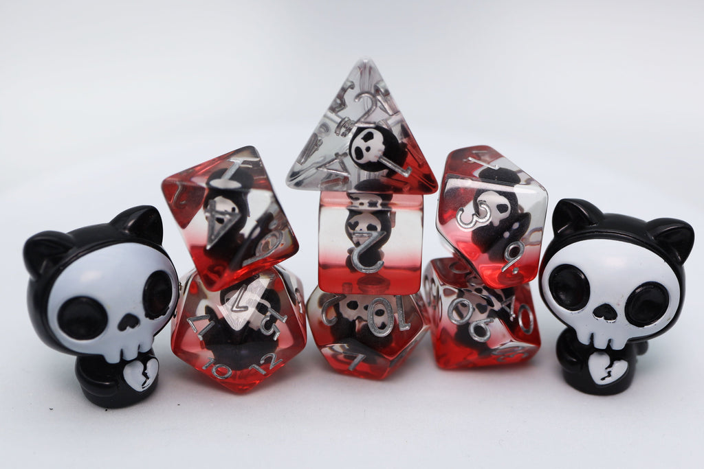 Scream RPG Dice Set Plastic Dice Foam Brain Games