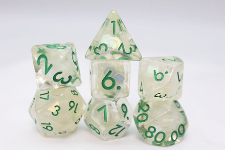 Evergreen RPG Dice Set Plastic Dice Foam Brain Games