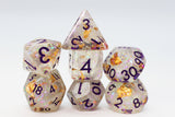 Frozen Treasure RPG Dice Set Plastic Dice Foam Brain Games