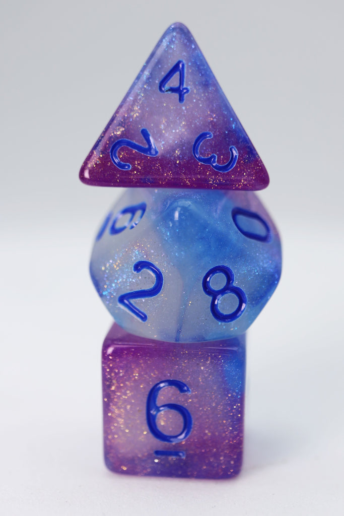 Glow in the Dark - Glowing Memory RPG Dice Set Plastic Dice Foam Brain Games