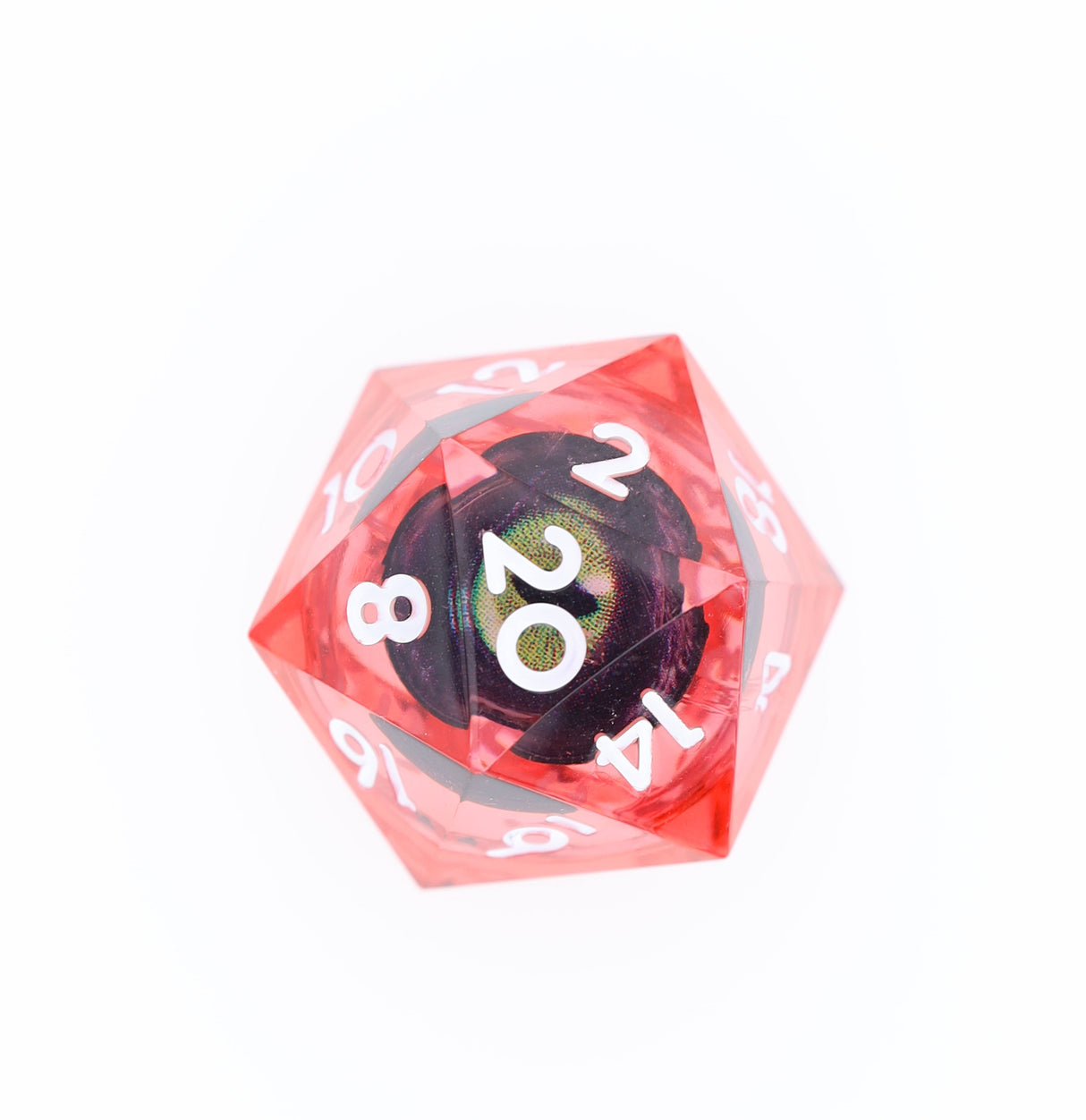 Sharp Edge Moving Eye RPG Dice Set - Cerberus' Watch Plastic Dice Foam Brain Games