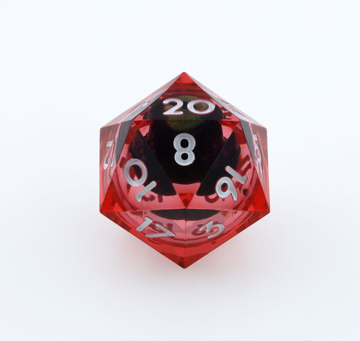 Sharp Edge Moving Eye RPG Dice Set - Cerberus' Watch Plastic Dice Foam Brain Games