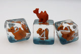 Caravan Camel RPG Dice Set Plastic Dice Foam Brain Games