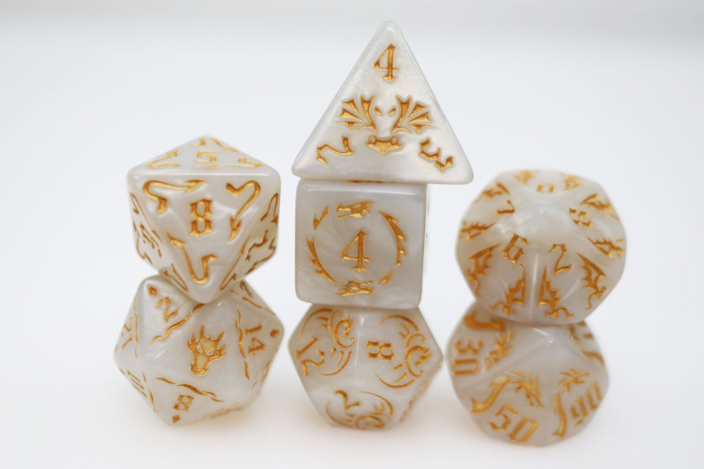 Drake's Flight: Spirit RPG Dice Set Plastic Dice Foam Brain Games