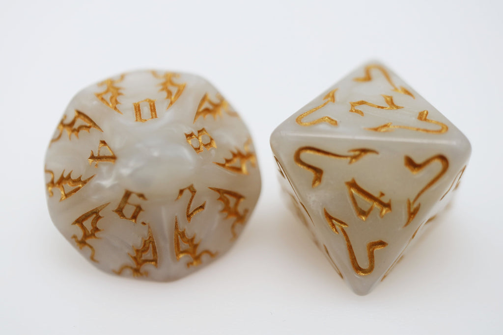 Drake's Flight: Spirit RPG Dice Set Plastic Dice Foam Brain Games