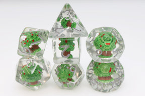 Apple Orchard RPG Dice Set Plastic Dice Foam Brain Games