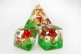 Fairy Ring RPG Dice Set Plastic Dice Foam Brain Games