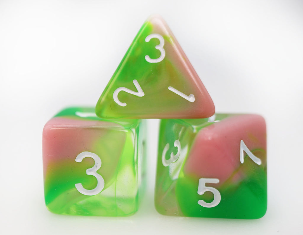 Loathing RPG Dice Set Plastic Dice Foam Brain Games