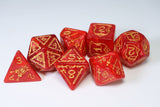 Queen's Armory: Infernal - 25mm RPG Dice Set Plastic Dice Foam Brain Games