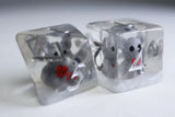 Distinguished Gentleman Teddy RPG Dice Set Plastic Dice Foam Brain Games