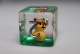 Baby Raccoon RPG Dice Set Plastic Dice Foam Brain Games