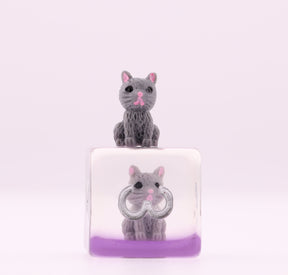 Cozy Cat RPG Dice Set Plastic Dice Foam Brain Games
