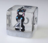 Salem the Familiar RPG Dice Set Plastic Dice Foam Brain Games