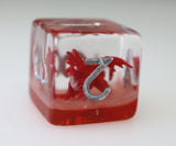 Young Red Dragon RPG Dice Set Plastic Dice Foam Brain Games