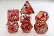 Young Red Dragon RPG Dice Set Plastic Dice Foam Brain Games