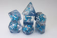 Young Blue Dragon RPG Dice Set Plastic Dice Foam Brain Games