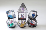 Unicorn Party RPG Dice Set Plastic Dice Foam Brain Games