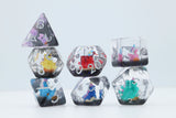 Unicorn Party RPG Dice Set Plastic Dice Foam Brain Games