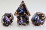 Dark Pegasus RPG Dice Set Plastic Dice Foam Brain Games