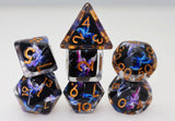 Dark Pegasus RPG Dice Set Plastic Dice Foam Brain Games