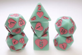 Sweet Love RPG Dice Set Plastic Dice Foam Brain Games