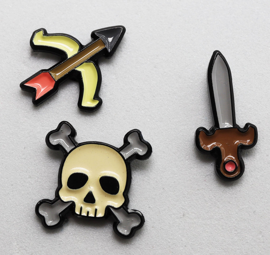 Mini Pins: Battle Pack Enamel Pin Foam Brain Games