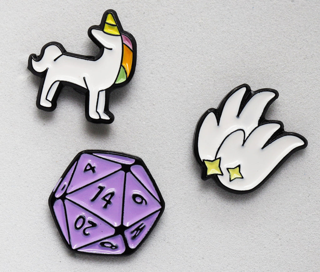 Mini Pins: Magic of Flight Enamel Pin Foam Brain Games