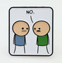 Cyanide & Happiness Pin Series 1: No Enamel Pin Foam Brain Games