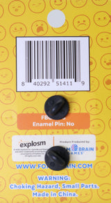 Cyanide & Happiness Pin Series 1: No Enamel Pin Foam Brain Games