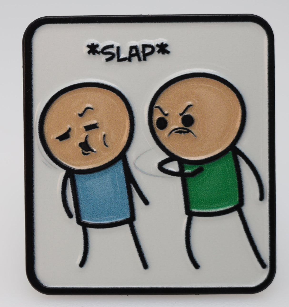 Cyanide & Happiness Pin Series 1: Slap Enamel Pin Foam Brain Games