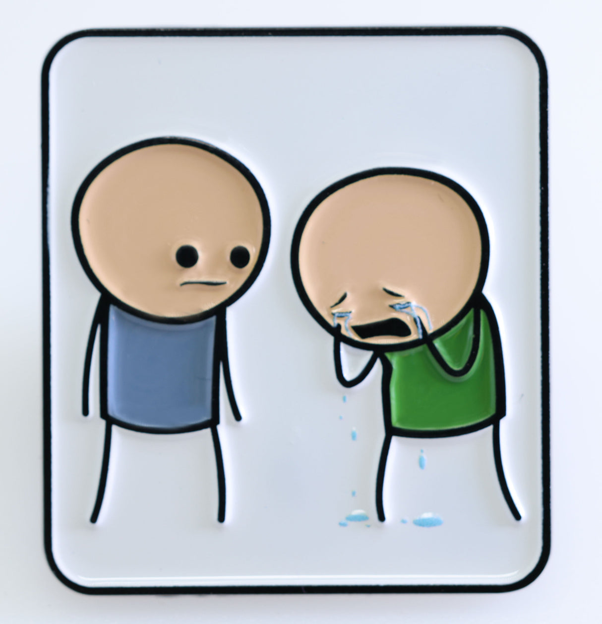 Cyanide & Happiness Pin Series 1: Cry Enamel Pin Foam Brain Games