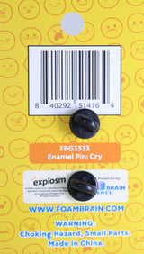 Cyanide & Happiness Pin Series 1: Cry Enamel Pin Foam Brain Games