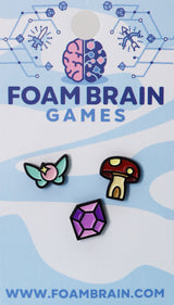 Mini Pins: Fae Pack Enamel Pin Foam Brain Games