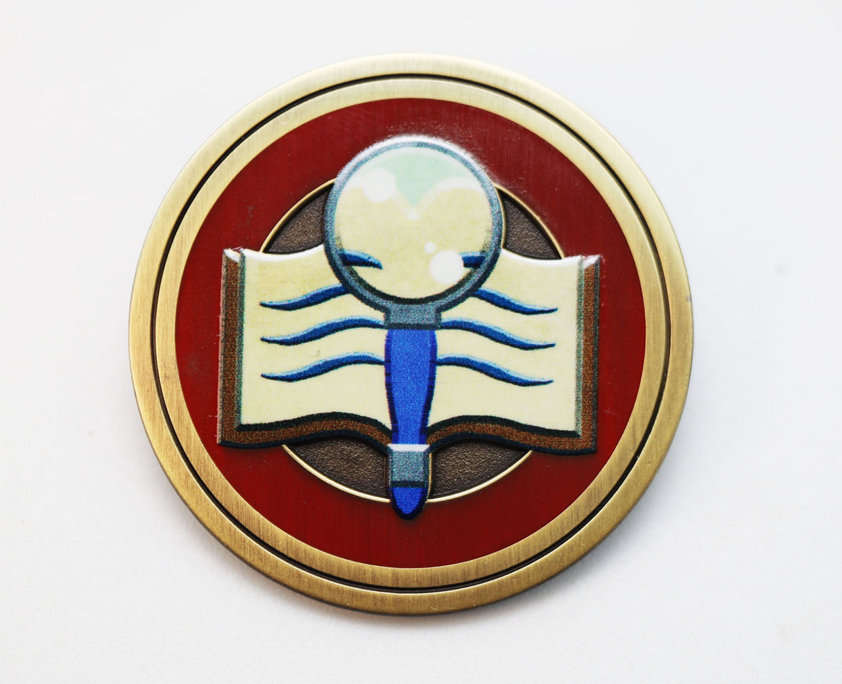 Pathfinder Class Icon Pin: Investigator Enamel Pin Foam Brain Games