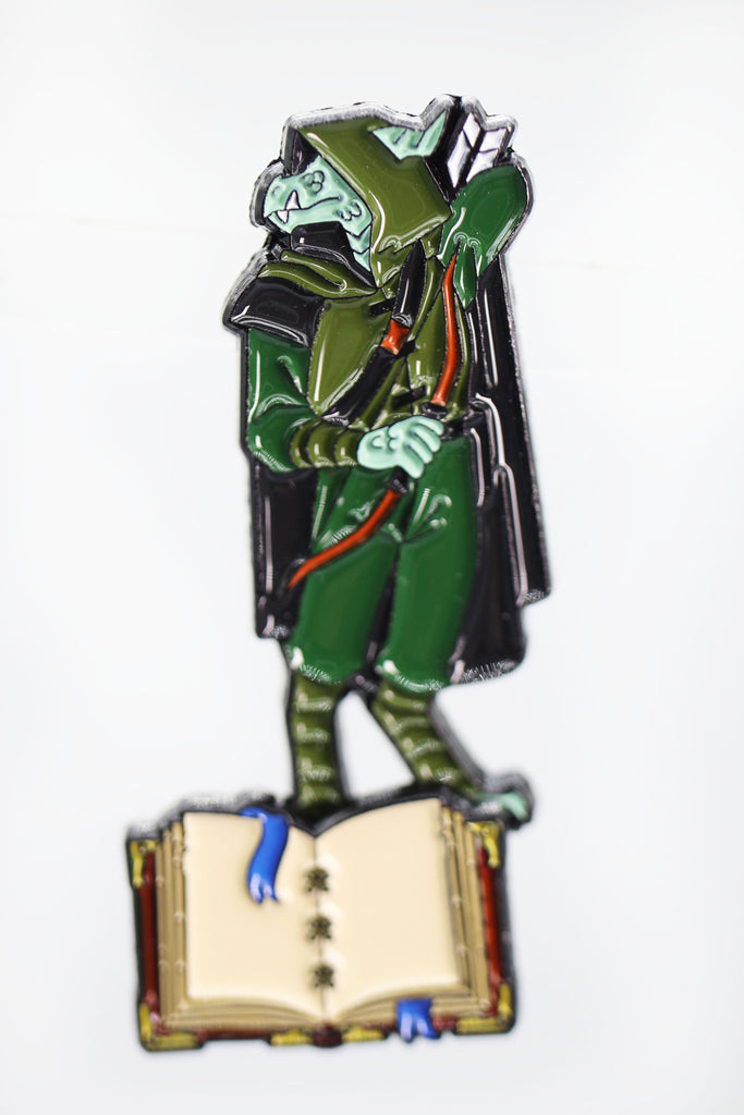 Lost Tome of Heroes: Dragonborn Ranger Enamel Pin Foam Brain Games