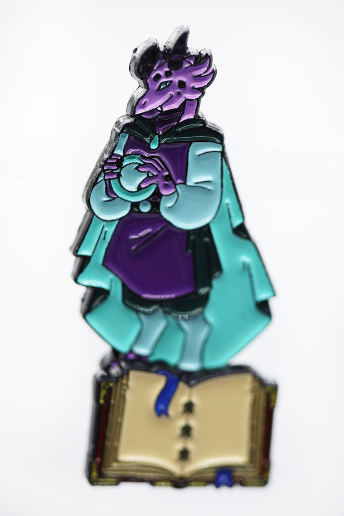 Lost Tome of Heroes: Dragonborn Sorcerer Enamel Pin Foam Brain Games