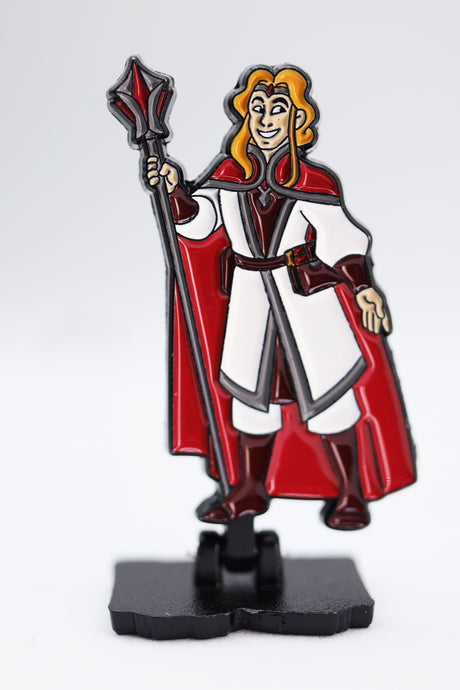 Lost Tome of Heroes: Human Cleric Enamel Pin Foam Brain Games