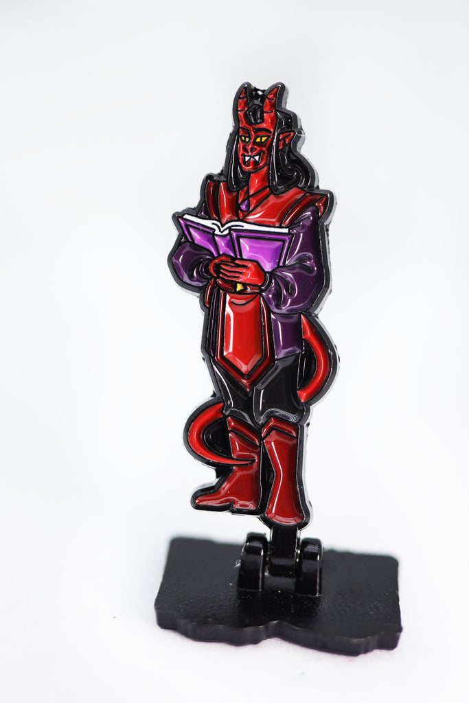 Lost Tome of Heroes: Tiefling Warlock Enamel Pin Foam Brain Games