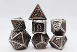 Alchemist Metals: Iron - Metal RPG Dice Set Metal Dice Foam Brain Games